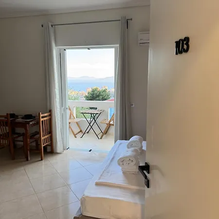 Aliko Residence - Sea View Sarande Exterior photo